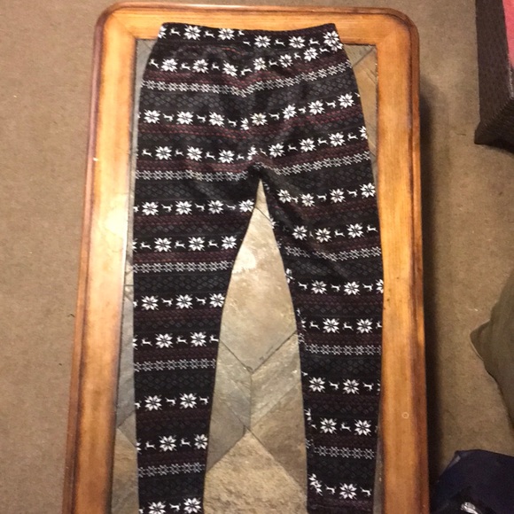 Velvet leggings - Picture 2 of 3